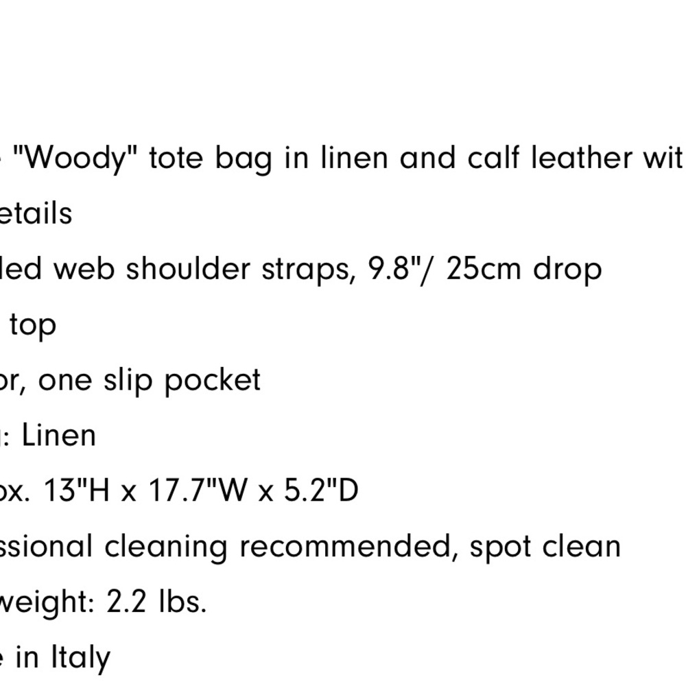 *Authentic* Chloe Woody large tote - Picture 14 of 14